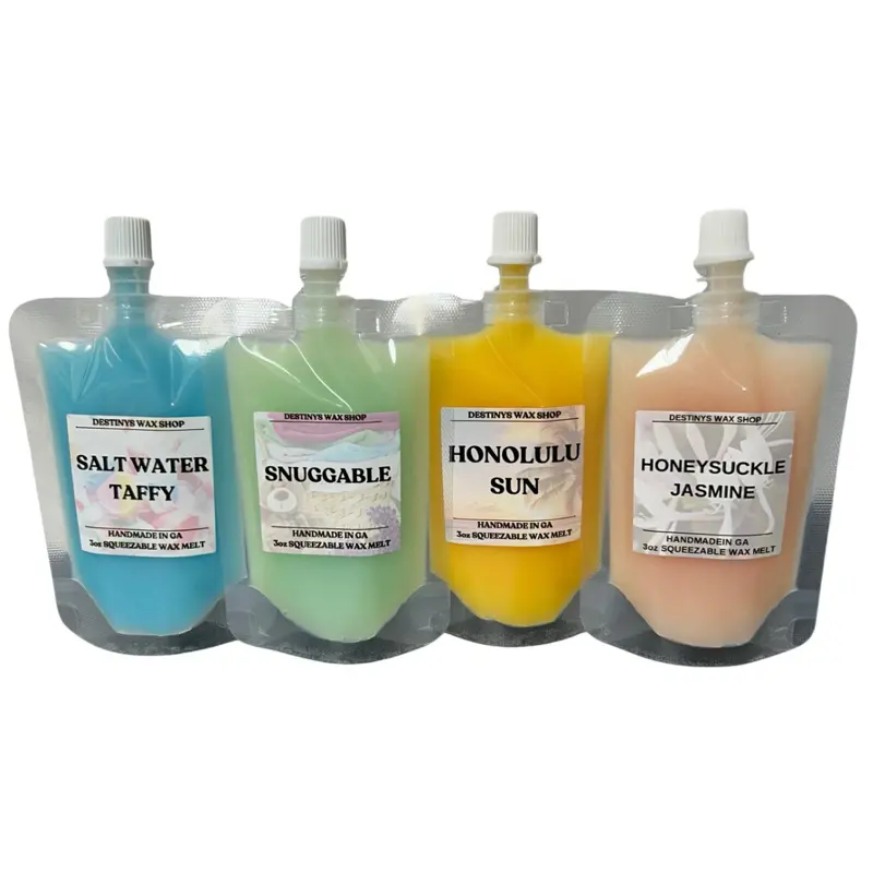 TRIPLE FRAGRANCED SQUEEZABLE WAX MELTS TRIPLE FRAGRANCED SQUEEZABLE WAX MELTS