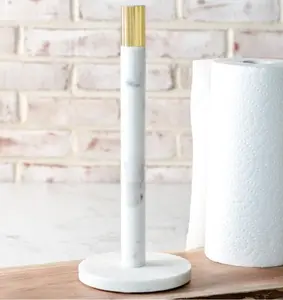 Marble Paper Towel Holder