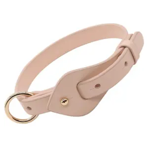 Pet Life  'Ever-Craft' Boutique Series Leather Dog Collar