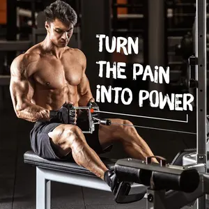 Double D Row Handle Cable Attachment for Weight Workout, Cable Machine Accessories for Home Gym, LAT Pull Down V Bar with Capacity Up to 880LBS