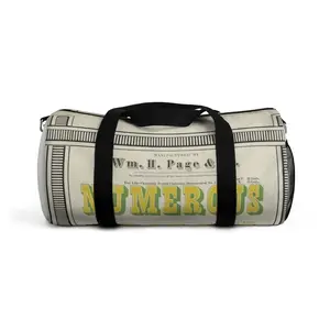 Numerous Stolen Minds Duffel Bag-By Karuka