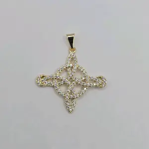 witch's knot PENDANT ONLY fashion new style with stone's gold-plated No chain