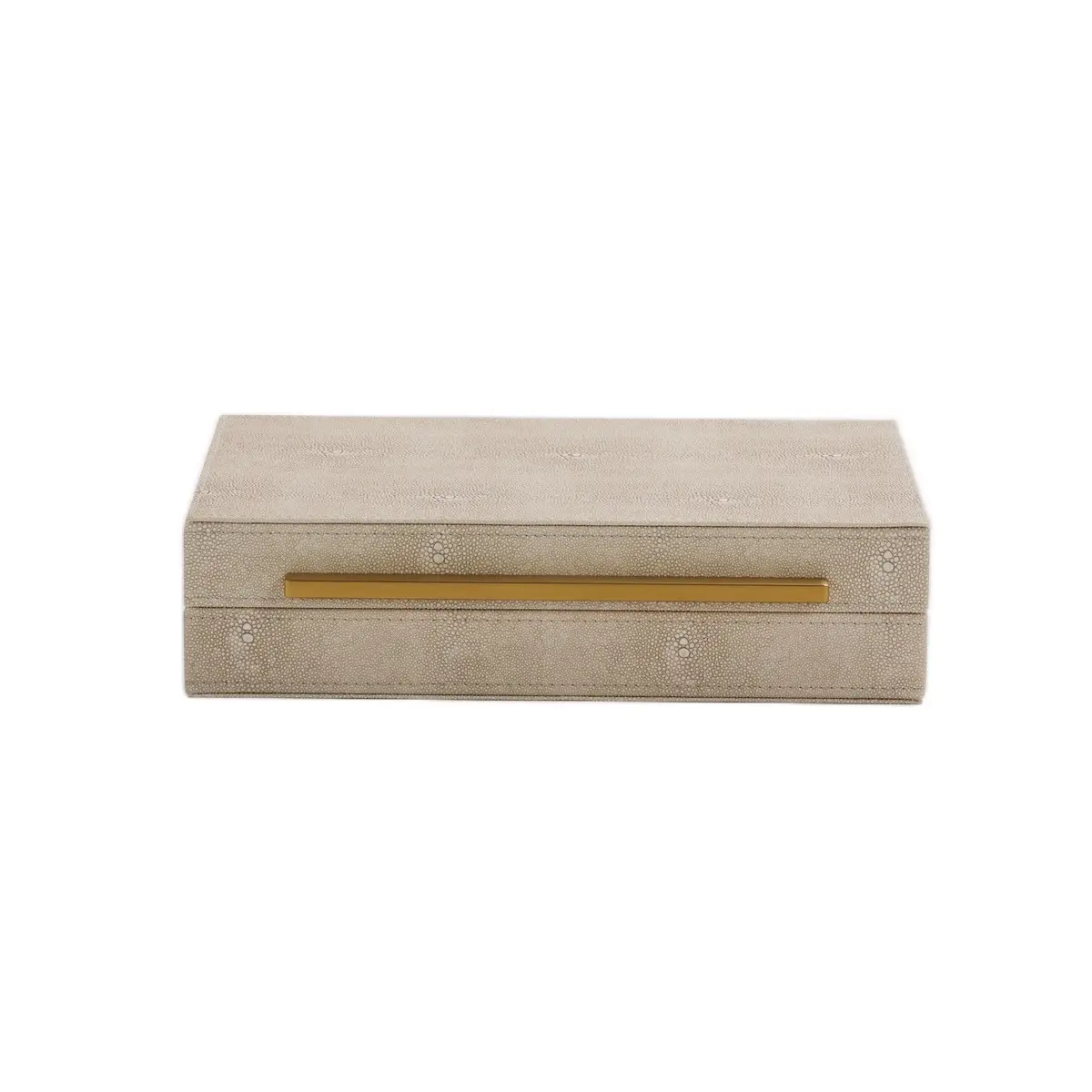 Airdream Ivory Imitation Shagreen Decorative Box & Organiser