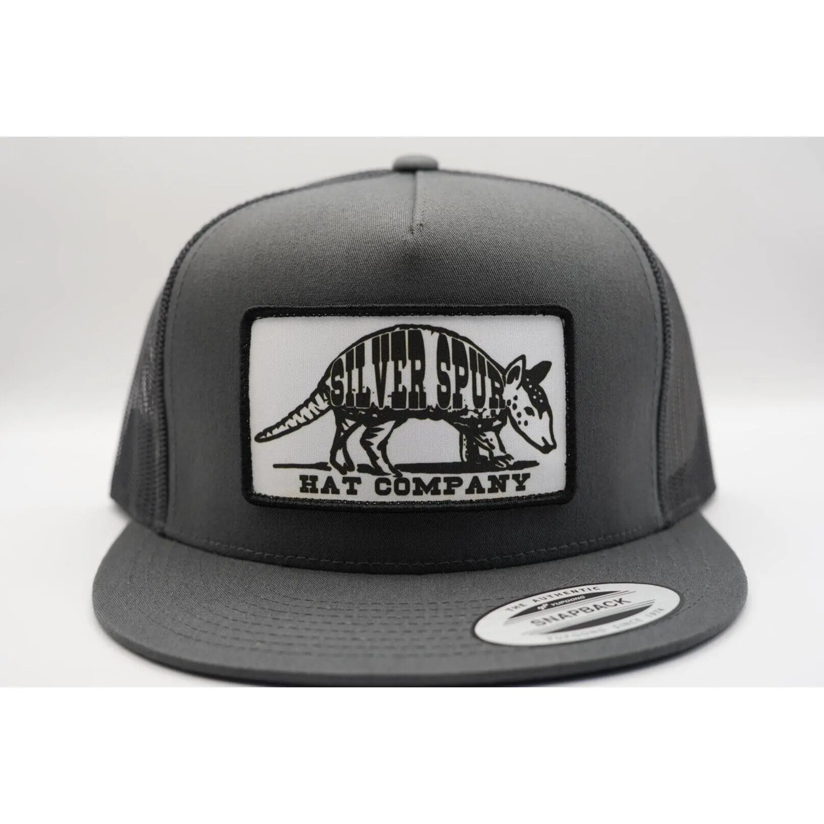 Black Armadillo - Charcoal 5 Panel