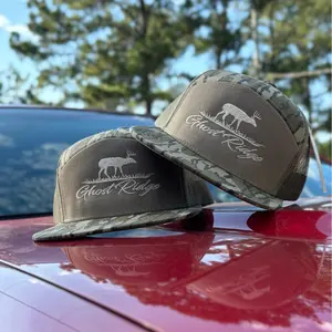 Lost Hat Mossyoak Bottomland 7 Panel Hat Snapsback Adjustable Trucker Cap Casual