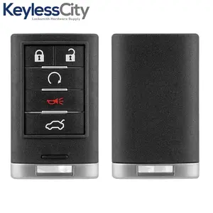 2007-2015 CADILLAC / 5-Button Keyless Entry Remote / OUC6000066 / (AFTERMARKET)