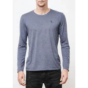 Tri-Blend Long Sleeve Tee - Ocean Navy