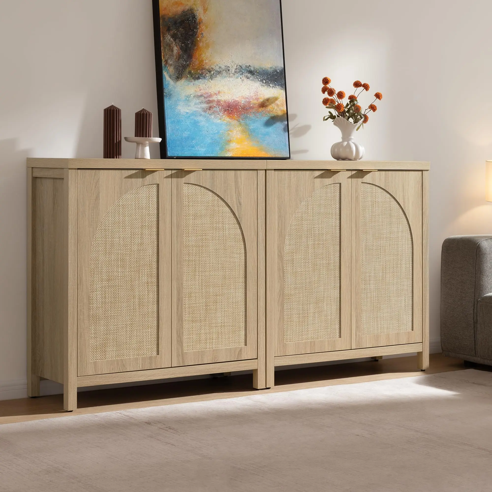 2 Pieces 2025 Light Oak 