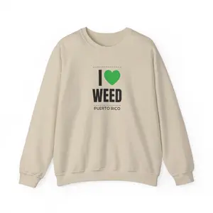 ILoveWeedPR Unisex Crewneck Sweatshirt