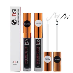 Long-lasting Eyelash Glue, 2 Counts/set Waterproof Quick-drying Eyelash Glue, Professional Eye Makeup Tool for Women & Girls