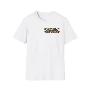 Spirit 26 Logo T-Shirt | Vintage Script, Distressed Racing Graphic
