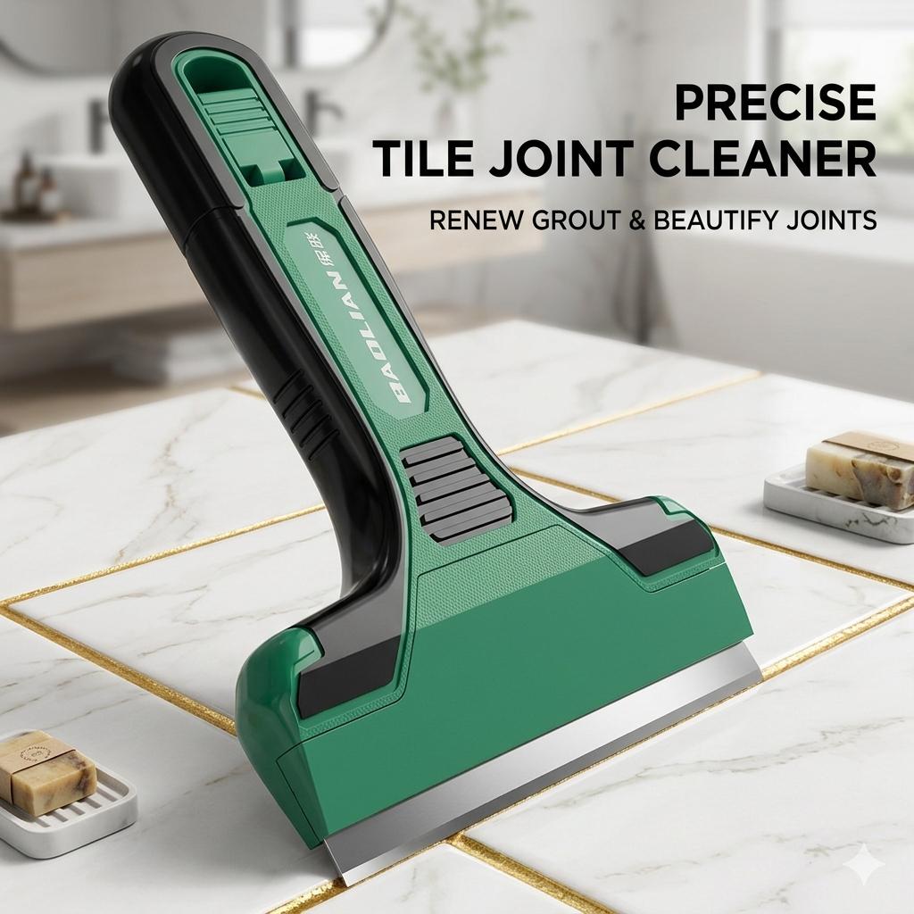 Ultimate 2-Piece Cleaning Scraper Set - Portable Glue & Grout Remover Tool for Home Deep Cleaning, Effortless Stain Scraper for Windows, Kitchen Stovetops, and Bathroom Tiles, Multi-Functional Cleaning Hack