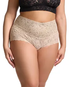 Plus Retro Boyshort Chai