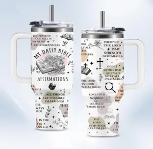 Christian Tumbler for Women with Bible Verses, Insulated Travel Mug & Faith-Based Gift for Mom, Wife, Best Friend - Birthday Christmas Presents