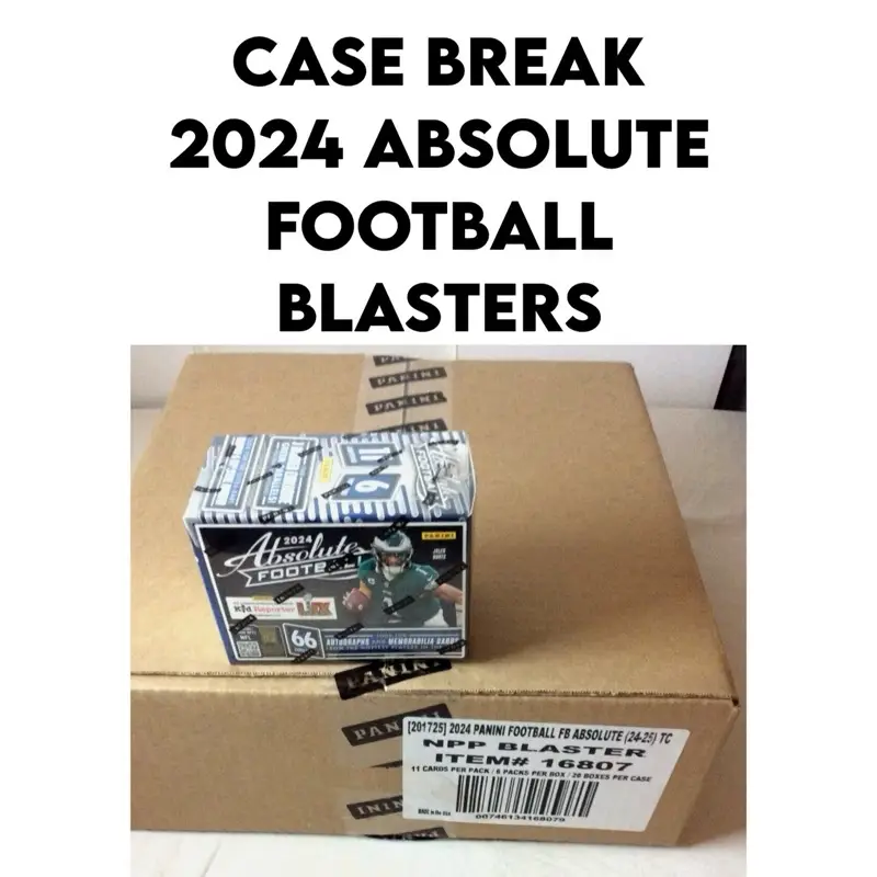 Break #9: Sealed Case Absolute Blasters Box Pick Your Team Break! (Full Case!)