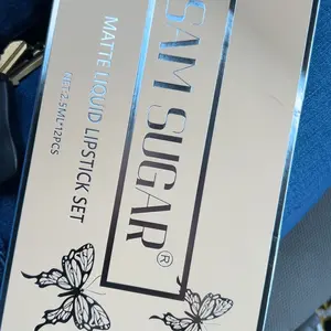 12 Color Matte Lip Glossy Set Water Resistant Transfer Proof Lipstick  Long Lasting Highly Pigmented Lip Tint Makeup Cosmetic For Beginner