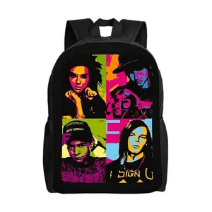Tokio-Hotel-Backpacks for Girls, Cute School Backpack, Aesthetic Bookbag for Teens, Lightweight Classic Backpack for Travel, Work, Picnic A-11