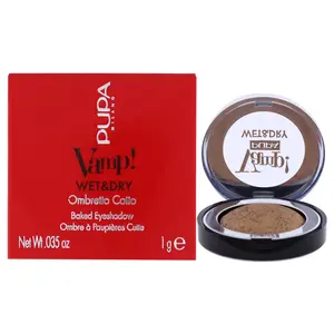 Vamp! Wet and Dry Baked Eyeshadow - 101 Precious Gold by Pupa Milano for Women - 0.035 oz Eye Shadow