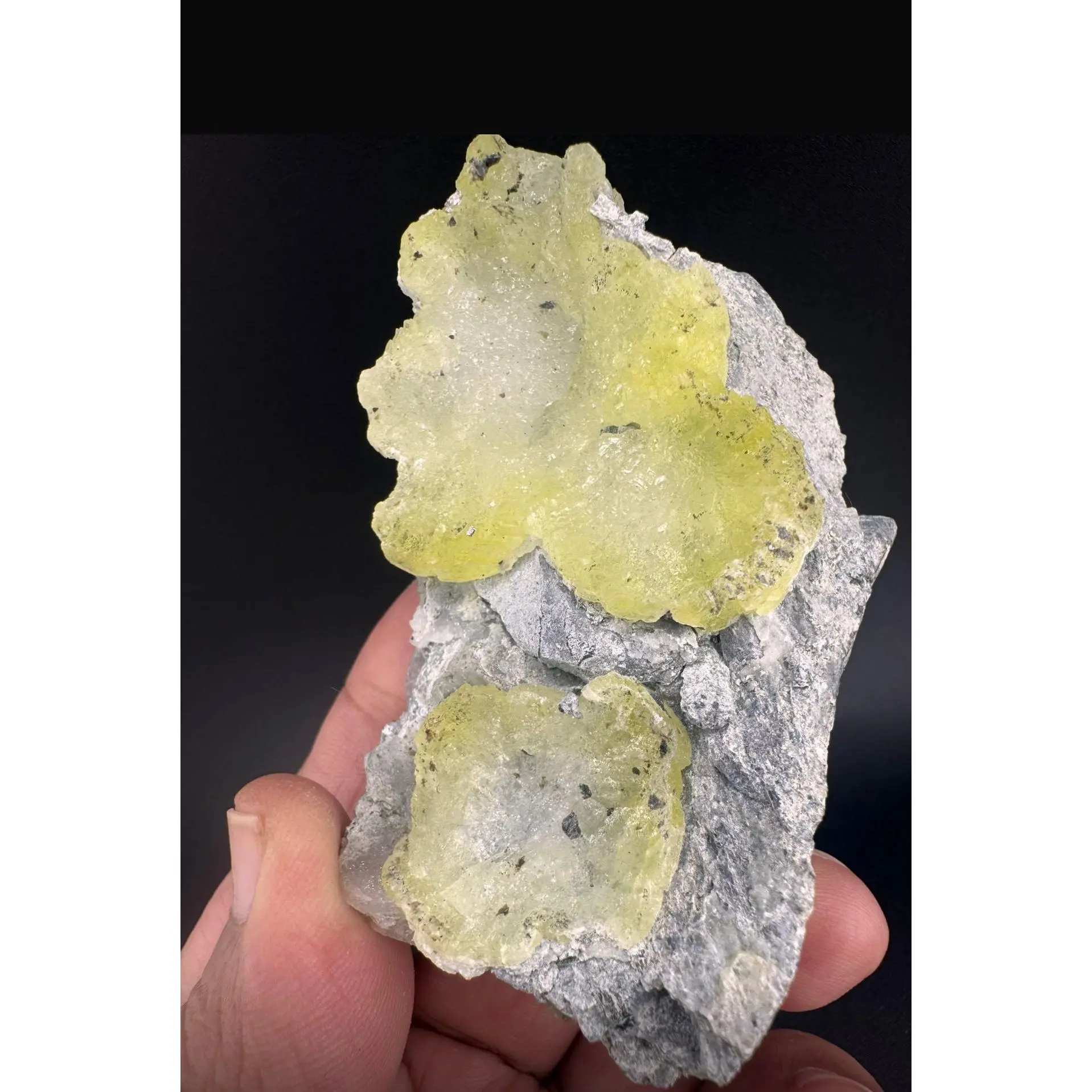 Natural Brucite Specimen 206G Double sided Crystal