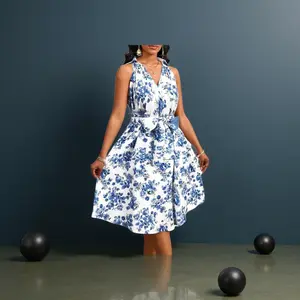 Summer new dress temperament print dress vestido  largo bridal  gowns vestido de noche ✨ low  back  dress katch  me  set body  con easter  dress pretty  little  thing bridal Elegant Casual Fabric Polyester Knitted Ruffle Solid Mixed  1  girl  2  outfits