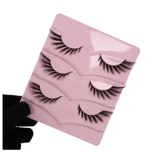 Lash Extension Kit Volume Lash Clusters Natural Handmade Eyelashes Natural Volume Reusable Soft Makeup & Elastic Headband