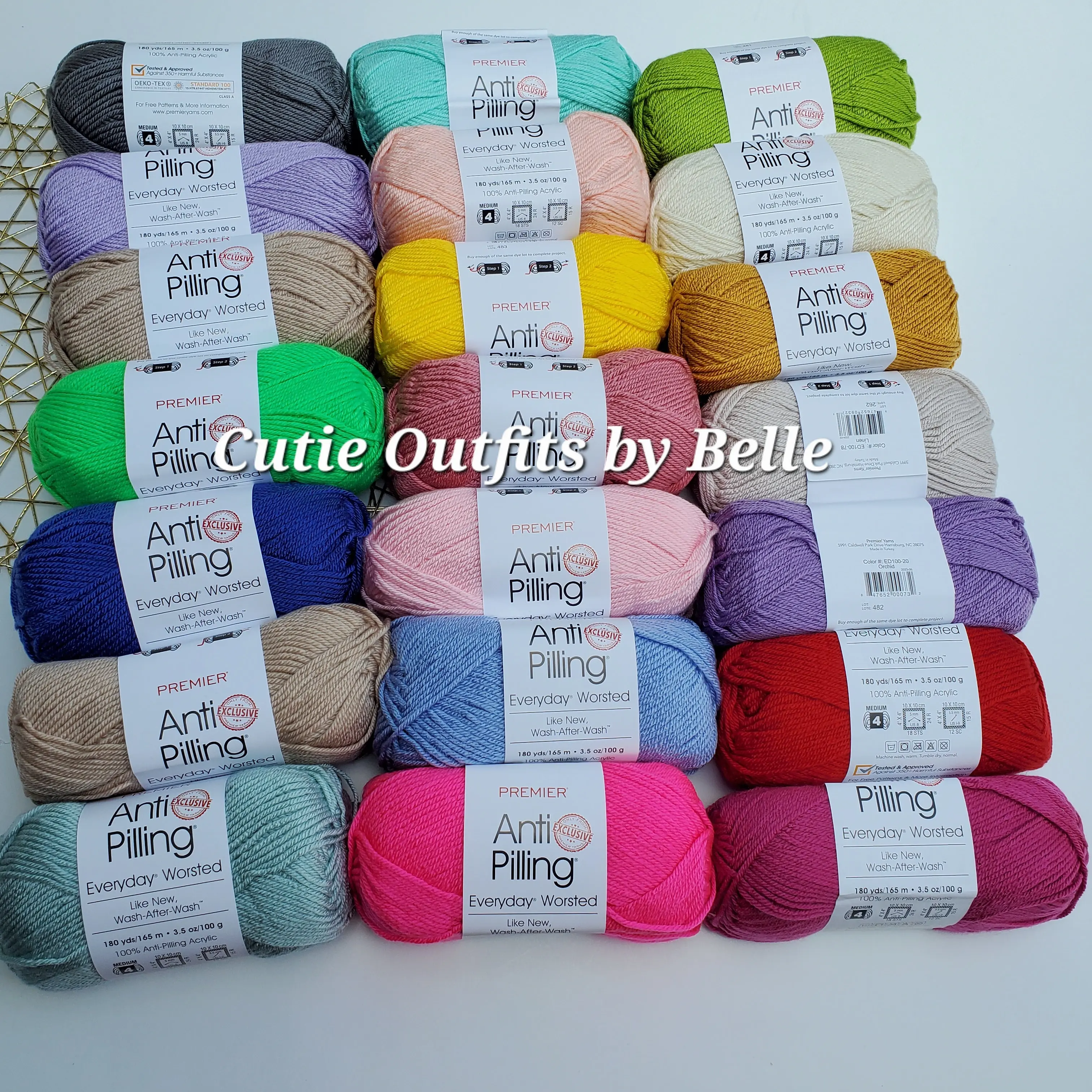 Premier Antipilling Everyday Worsted Yarn, Anti-Pilling Acrylic