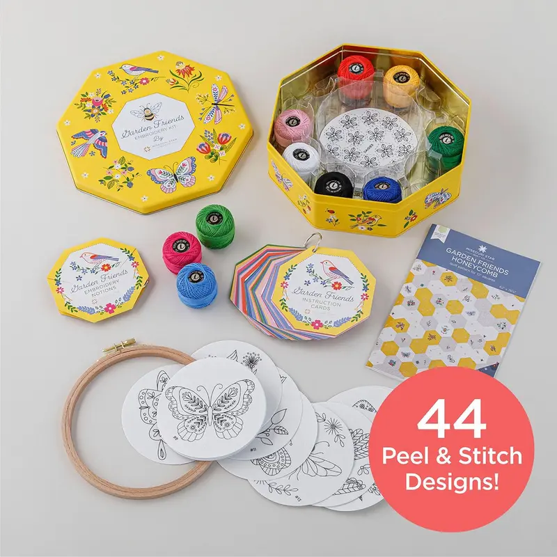 Garden Friends Embroidery Kit by Missouri Star