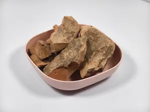 Non-Sticky Sand-Free Smoked Yellow-White Kaolin Clay Lumps 100% Natural Additive-Free Edible Cosmetic Grade 4oz 113g