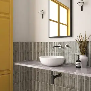 Alwayspon 10 Sheets 12" x12'' Brown 3D Vinyl Backsplash Tiles, Self-Adhesive Peel and Stick Wall Tile Stickers Stick on Subway Tiles for Kitchen Bathroom Wall