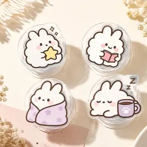 Bunny MagSafe Phone Grip, Kawaii Rabbit Holder, Pastel Stand (Magnetic)