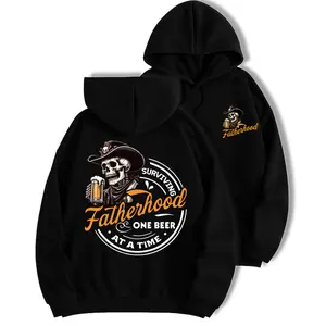 Surviving Fatherhood One Beer At A Time Hoodie for men, Trendy Father's Day Hoodie, Funny Dad Hoodie, Father's Day Gifts ,Gift For Dad