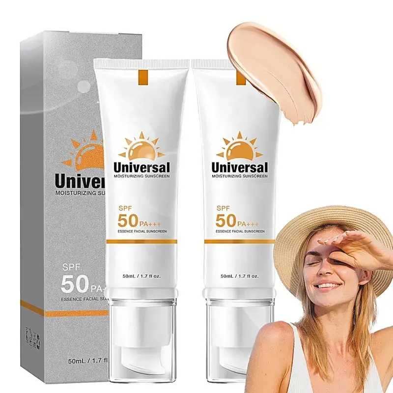 Face Sunscreen Cream SPF 50+ PA+++,Moisturizing Sunscreen for Face,Long LastingRefreshing Tinted Facial Moisturizer Sunblockfor Women Men,Non-greasy Travel Size FacialSun Screen Lotion