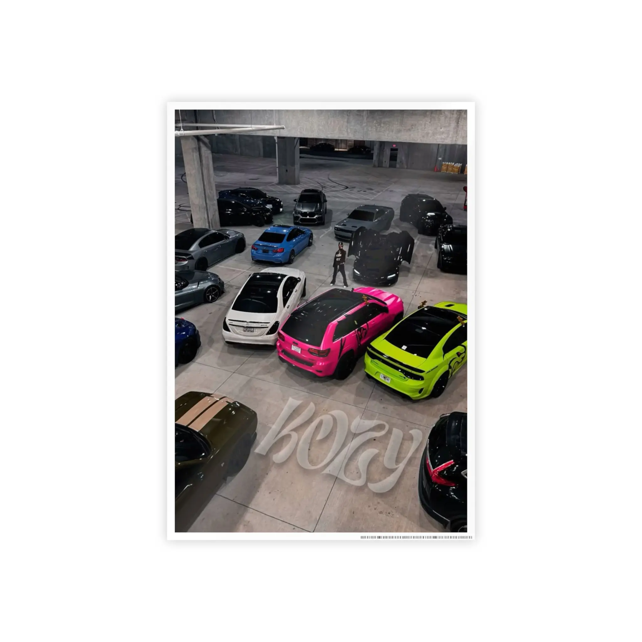 KOZY FLEET QUAN Poster 11.7" X 16.5" High-Gloss Artistic Wall Decor Photo Print Durable 185 gsm Paper USA Made
