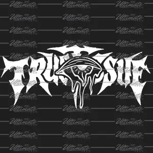 Trustissue" JDM car sticker for the windshield or rear window
