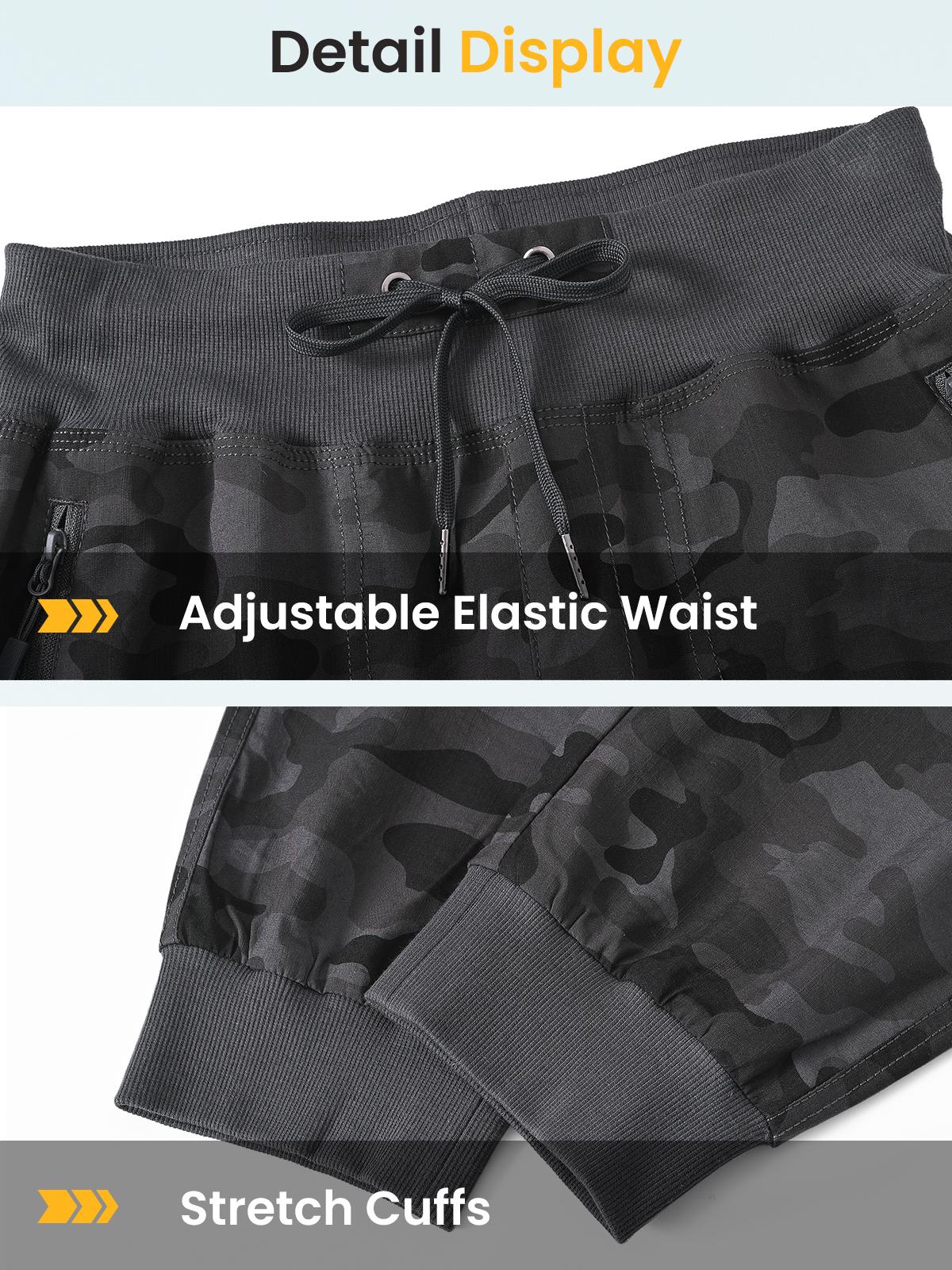 YSENTO Women's Camo Cargo Pantgs Lightweight Hiking Pants Outdoor Quick Dry Casual Travel Sweatpants Joggers Elastic Waist Button Pockets  #Monther's DAY #summervibes #outdoorfun