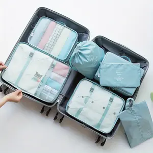 7 sets of travel storage kits, 7 sets of storage bags, storage box sets - essential for travel - make your suitcase tidy