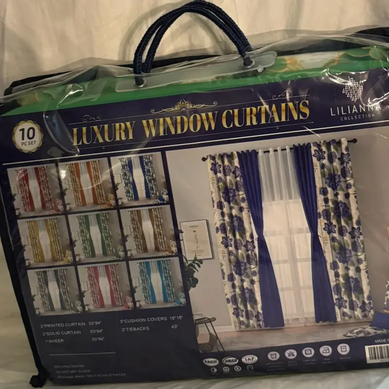 Luxury window curtains