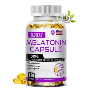 Taoters Melatonin - Sleep Health Support - Supports Sleep Cycles - 120 Capsules