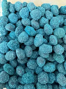 TwistedTreatz Sour Blue Razz Gushers Viral Candy- Extremely Sour Candy Natural Sugar