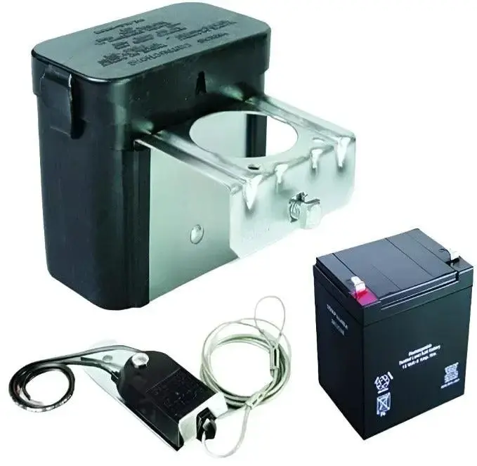Tekonsha 2026 Shur-Set III Breakaway System Complete Kit, 12V 5 Ah Rechargeable Battery, Breakaway Switch, A-Frame or Post Mounting Bracket for 1,2,3 and 4 Axle Trailers
