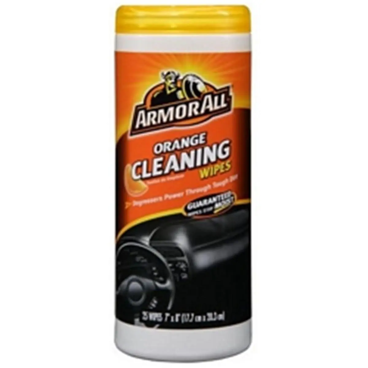 212 MAIN Armor All 10831 Citrus Orange Wipes - Lint-Free Cleaner, Multi-Purpose Degreaser for Household Appliances, Irons