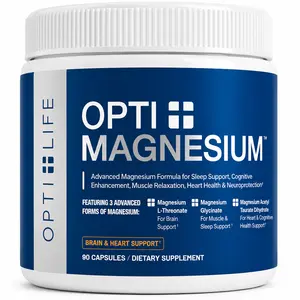 Triple Magnesium Complex Supplement with Magnesium L Threonate Glycinate and Acetyl Taurate for Brain Sleep Relaxation and Nerve Support 90 Capsules 30 Servings