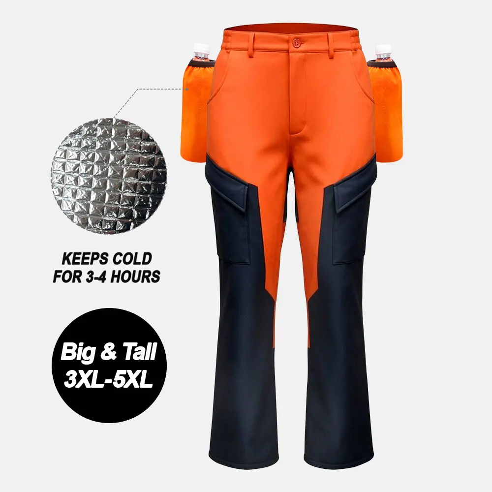 Men's Cargo Pants 3XL-5XL, Summer Featherlight Insulated Durable Expandable Work Pants with Cargo Pockets, for Outdoor Activities & Casual Wear, Cargo Pockets Men's Pants, Casual Men's Pants