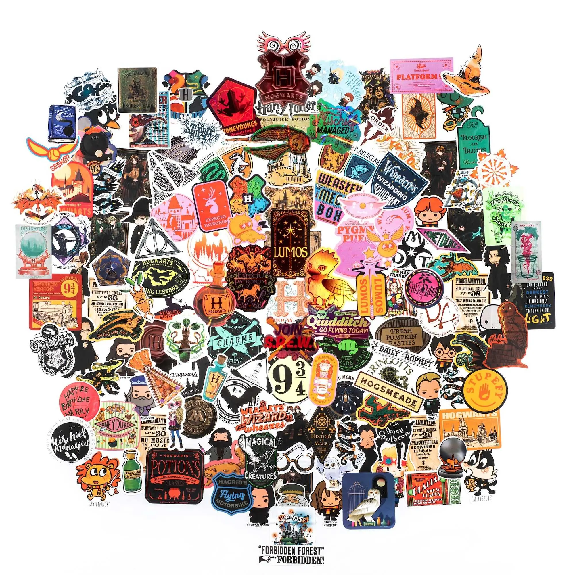 Harry Potter Variety Decals (150-Pack)