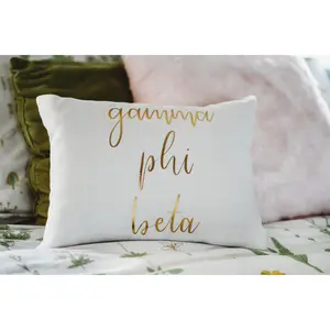 Gamma Phi Beta Throw Pillow