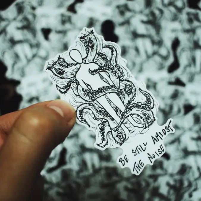 The Melina Sticker