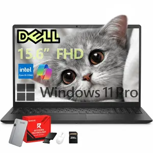 Dell 15.6" 2K Touchscreen Laptop 2023 | Intel i5 1334U Win11 Pro | 8/16/32GB RAM 512GB/1TB SSD(+256GB SD Card) | Red Dragon Bundles | Carbon Black