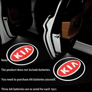 Car styling Auto Door LED Decoration Wireless Welcome Light Logo Projector Led Car Lights red For KIA Rio Ceed K2 K3 K5 RIO 3 4 Sportage Cerato Soul Sorento Picanto Optima