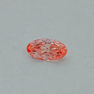 Light Pink Old Mine Moval Lab Grown Loose Diamond