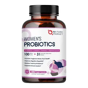 Probiotics for Women Gut Health, with Digestive Enzymes & Prebiotics physicians choice Fitness Healthcare Dietary Natural Supplement